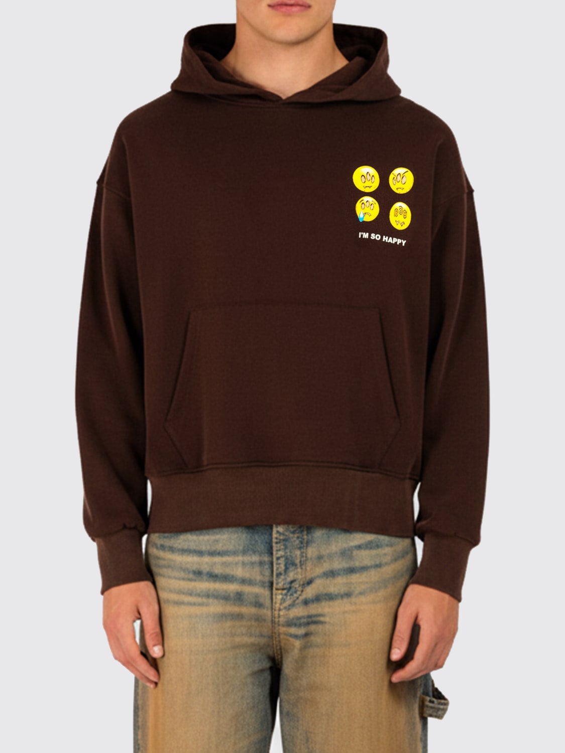 BARROW SWEATSHIRT: Sweatshirt men Barrow, Brown - Img 1