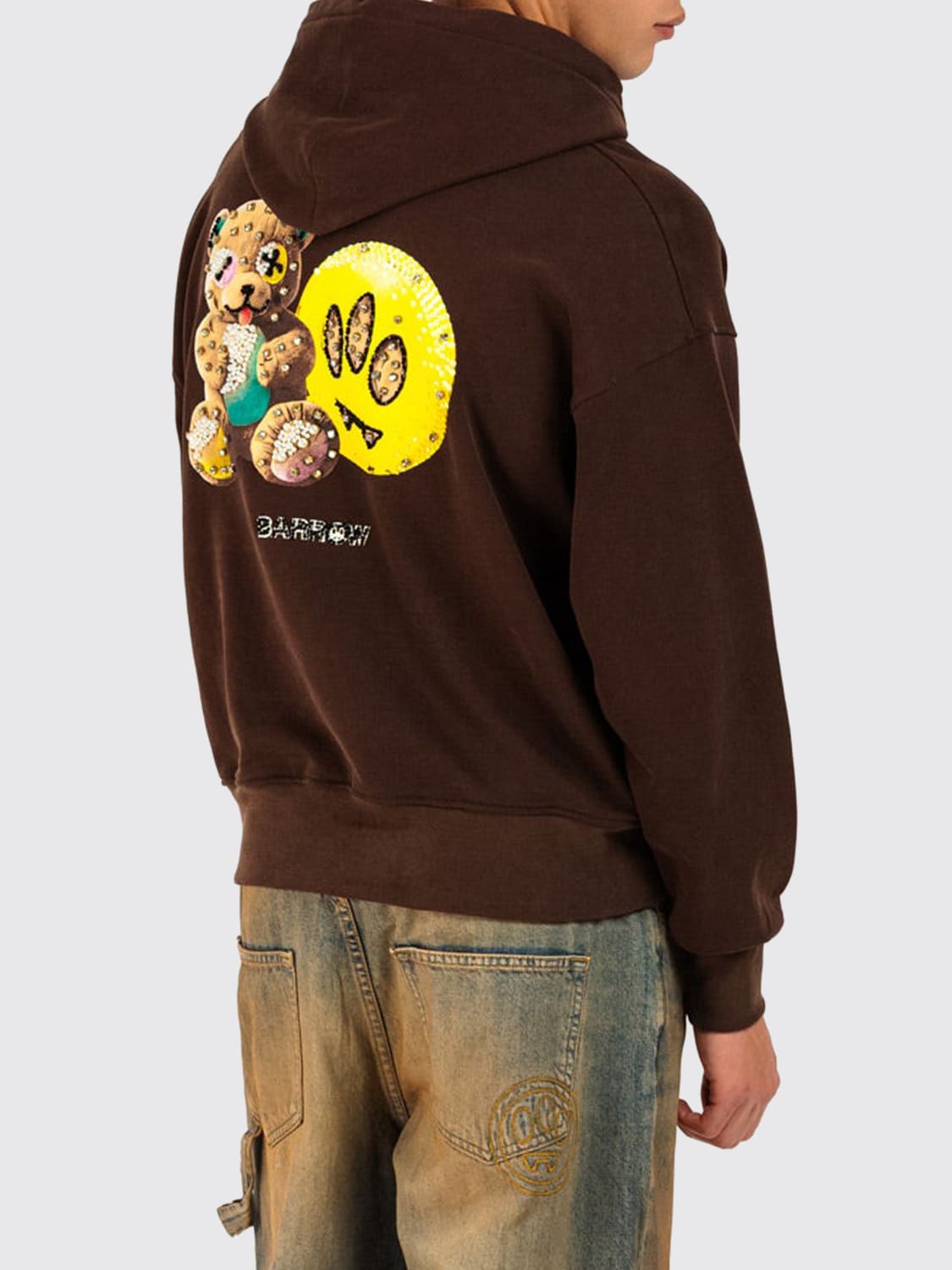 BARROW SWEATSHIRT: Sweatshirt men Barrow, Brown - Img 3