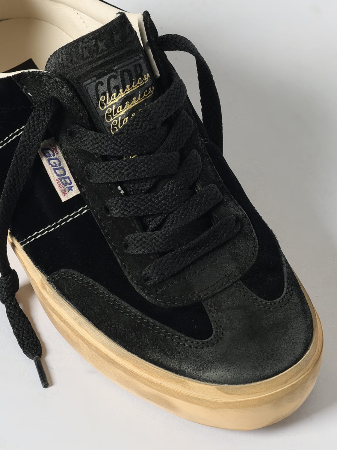 GOLDEN GOOSE BASKETS: Baskets femme Golden Goose, Noir - Img 4