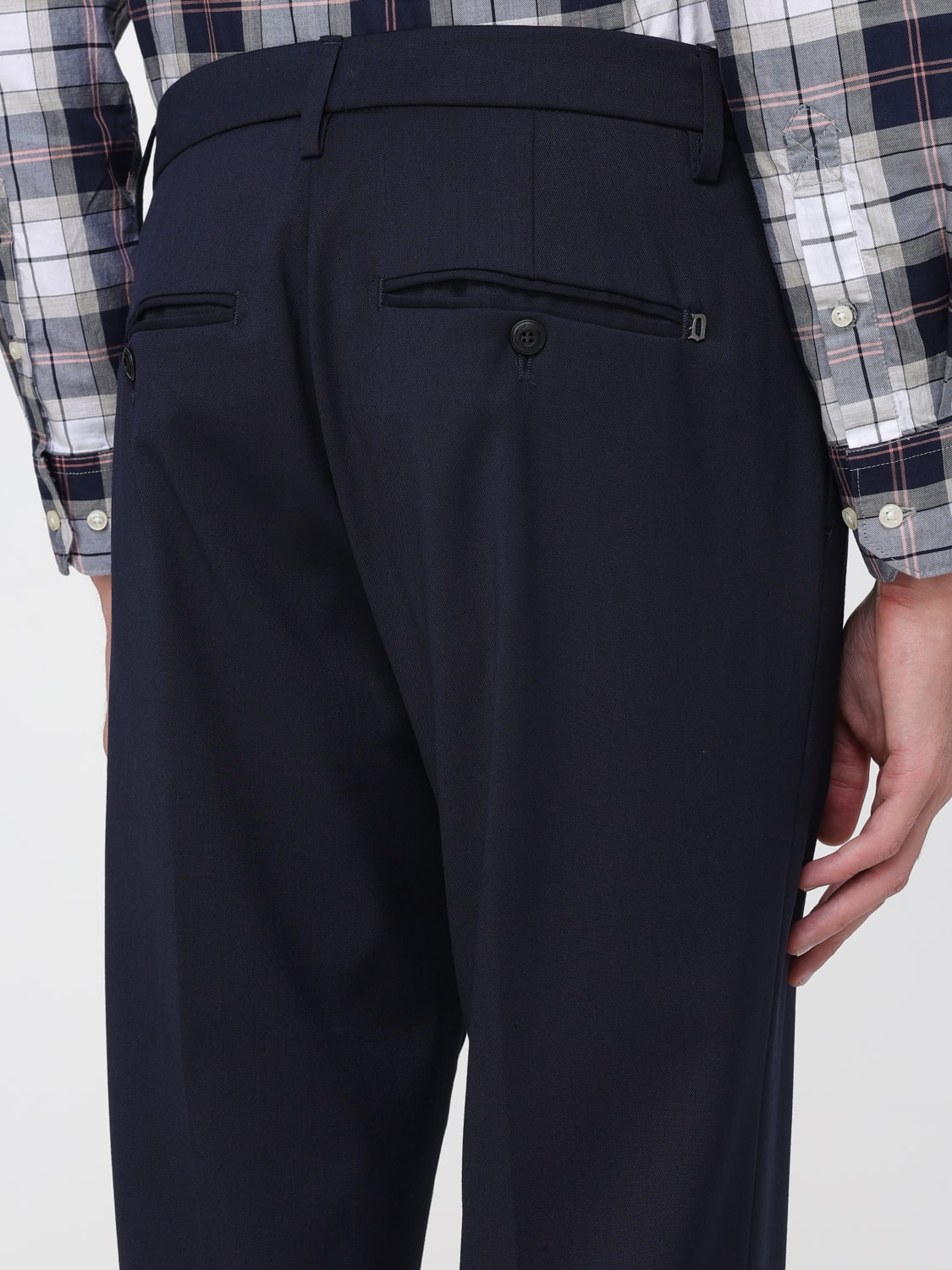 DONDUP PANTS: Pants men Dondup, Blue - Img 3