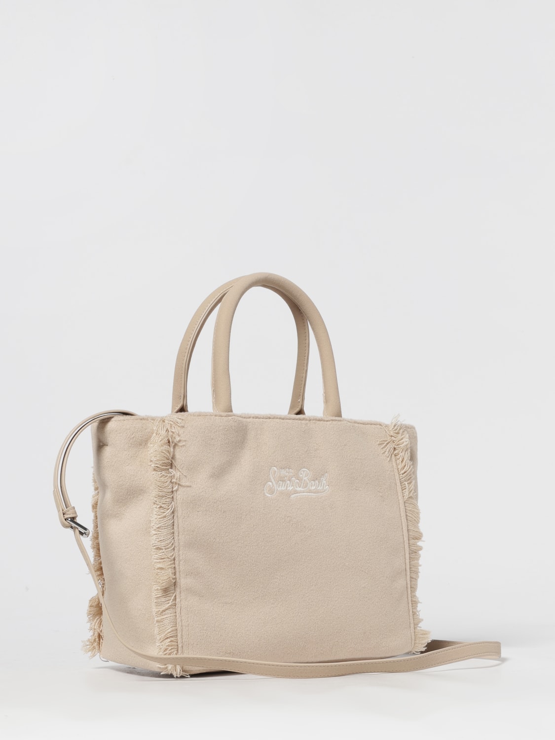 MC2 SAINT BARTH SAC À MAIN: Sac porté épaule femme Mc2 Saint Barth, Beige - Img 2