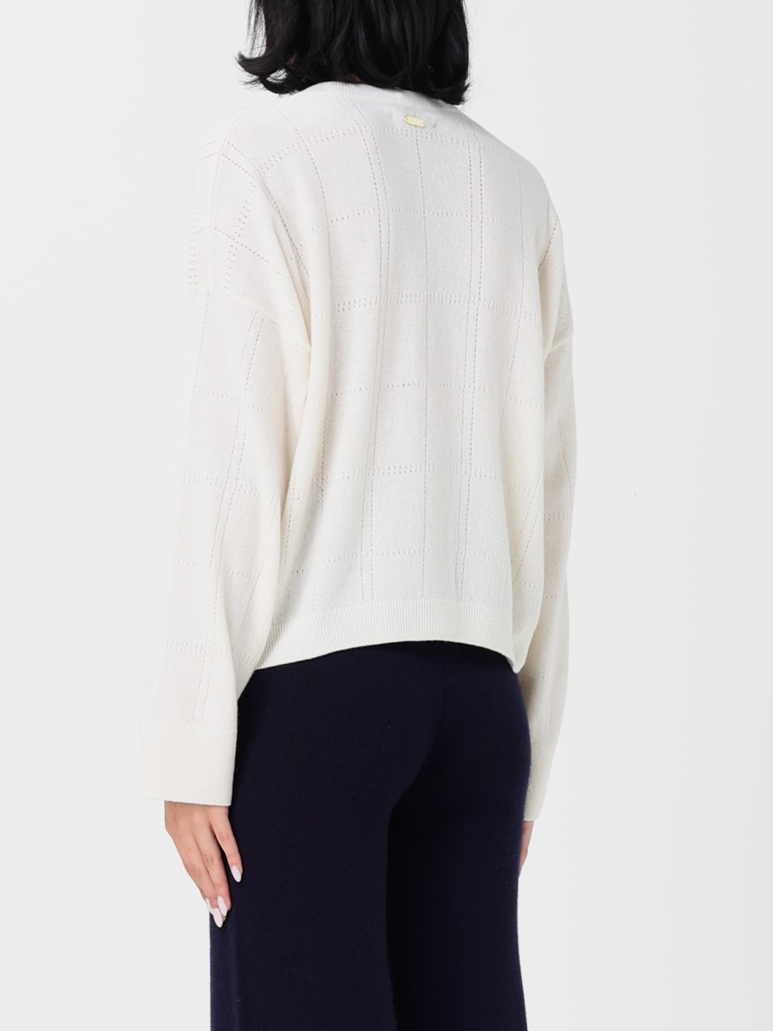 BARBOUR SWEATER: Sweater Barbour, White - Img 2