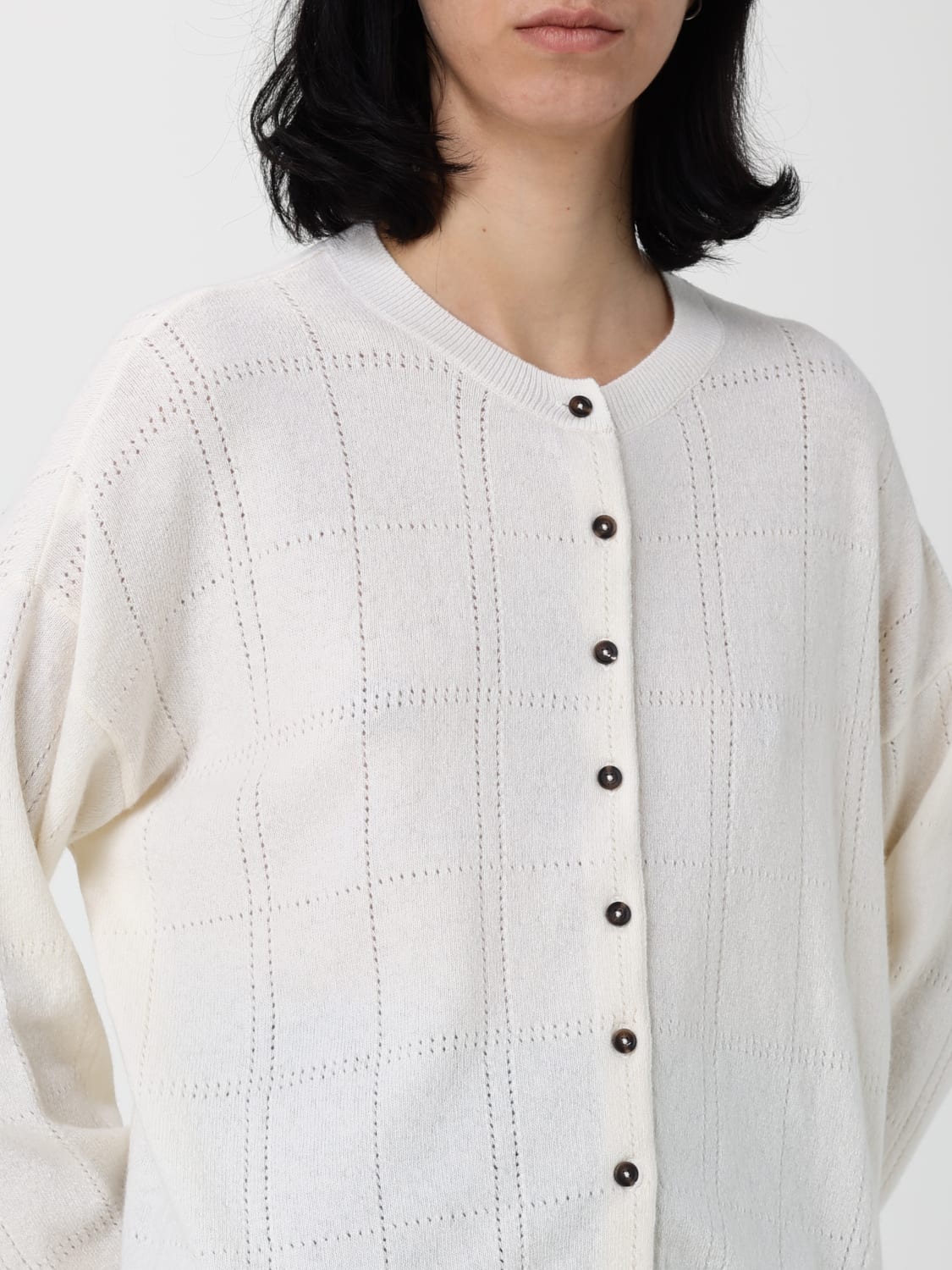 BARBOUR SWEATER: Sweater Barbour, White - Img 3