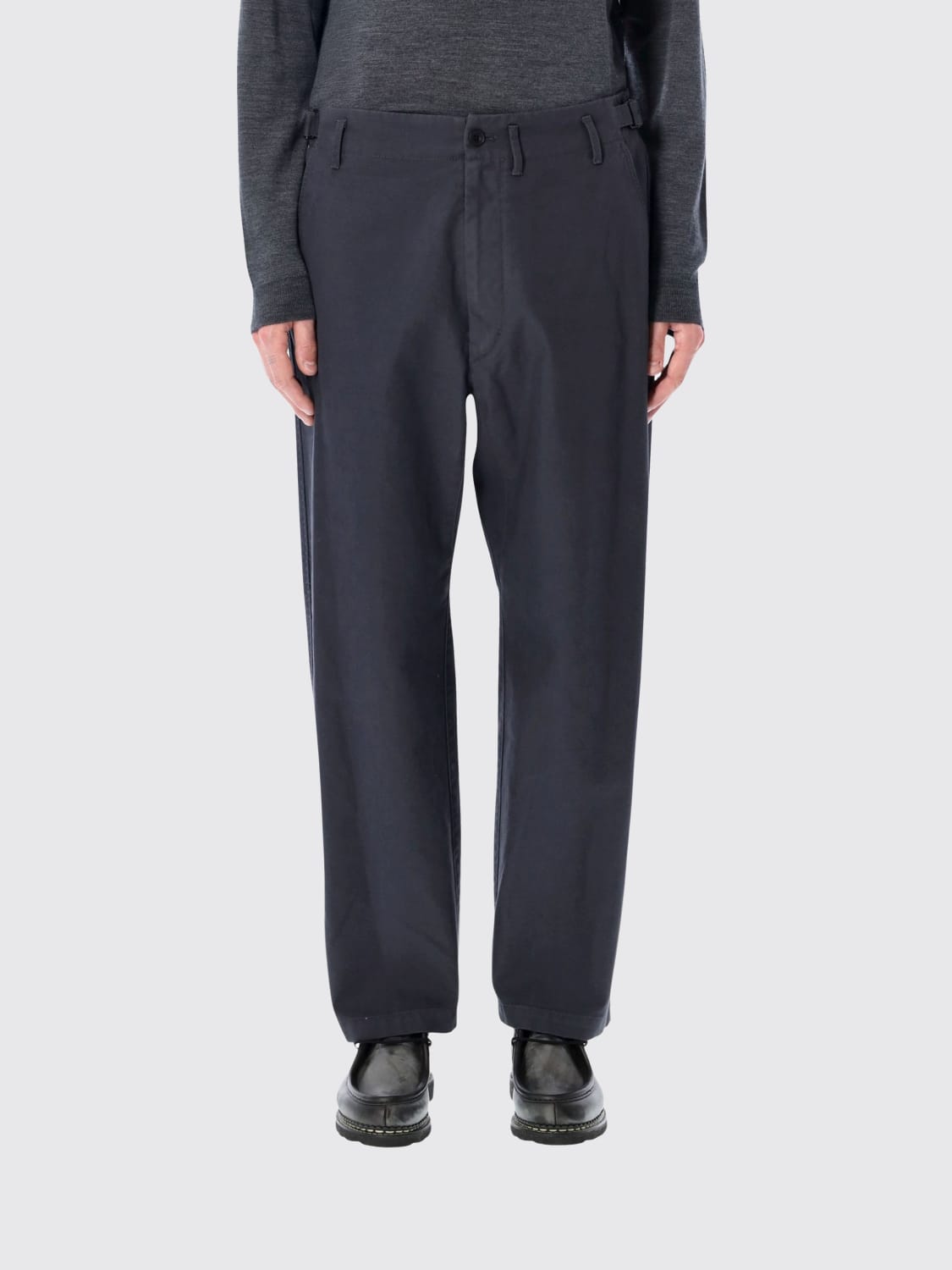 LEMAIRE TROUSERS: Trousers men Lemaire, Graphite - Img 1