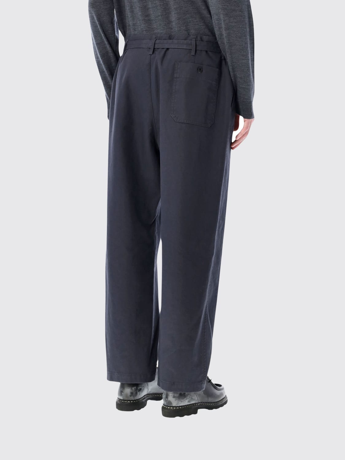 LEMAIRE TROUSERS: Trousers men Lemaire, Graphite - Img 2