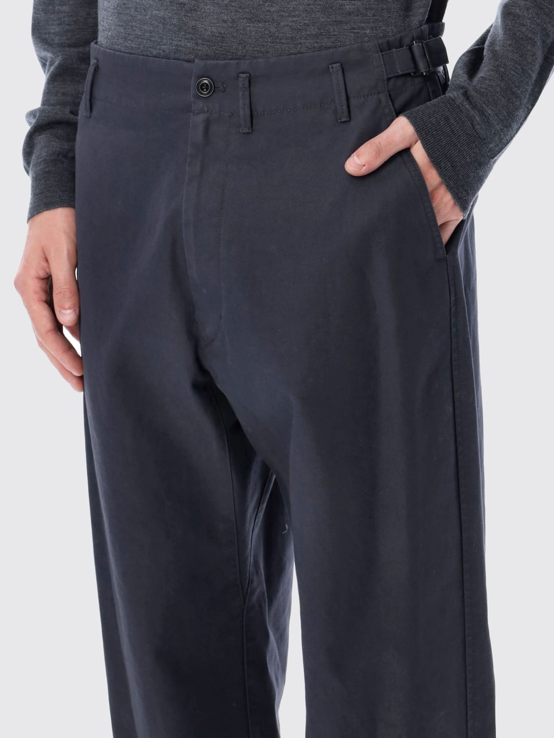 LEMAIRE TROUSERS: Trousers men Lemaire, Graphite - Img 3