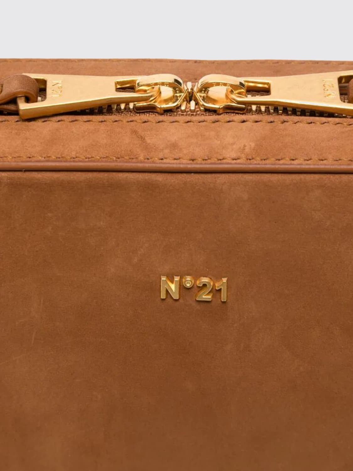 N° 21 SHOULDER BAG: Shoulder bag woman N° 21, Brown - Img 3