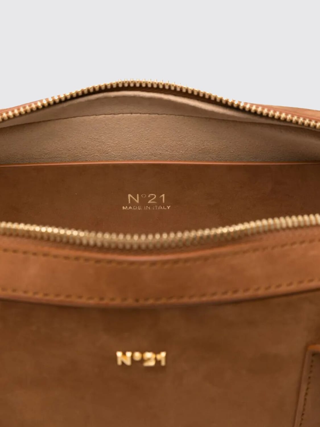 N° 21 SHOULDER BAG: Shoulder bag woman N° 21, Brown - Img 4
