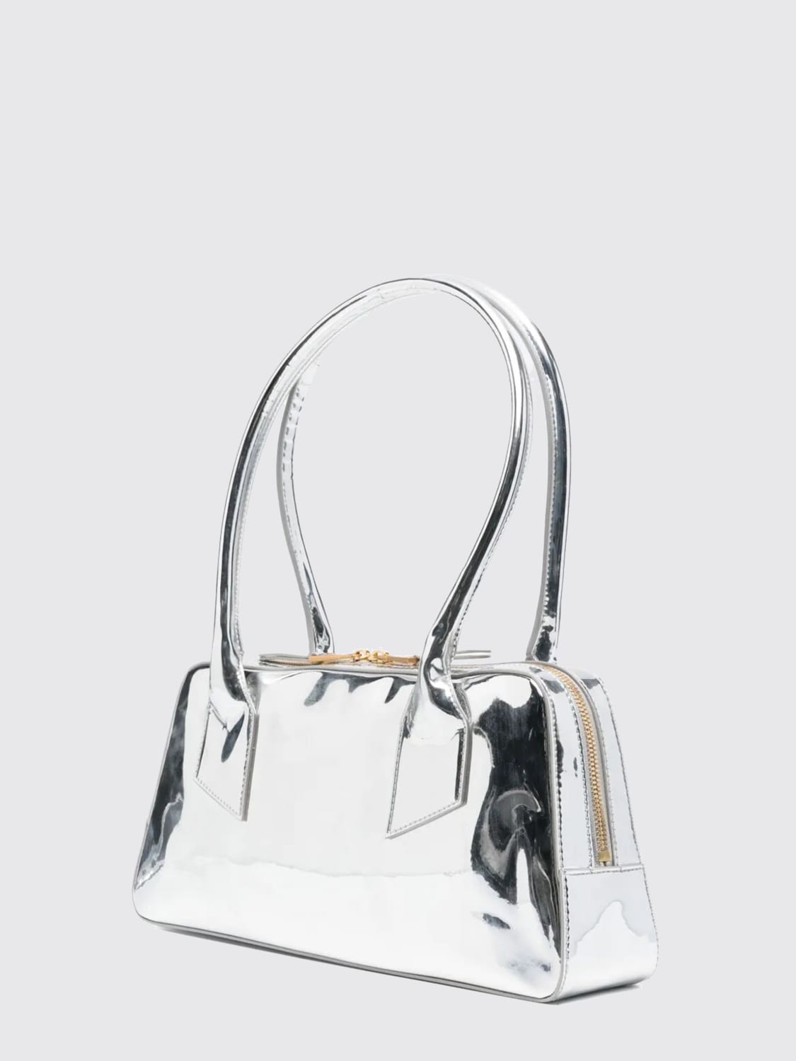 N° 21 BOLSO DE HOMBRO: Bolso de hombro mujer N° 21, Plata - Img 2