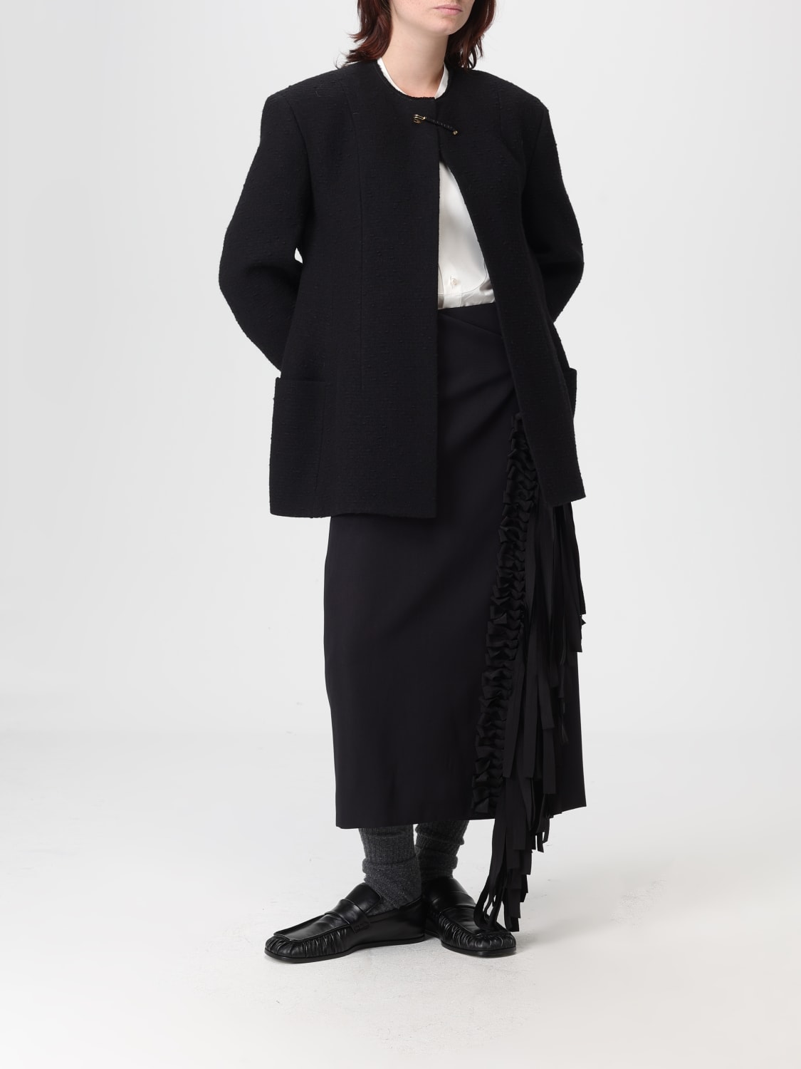 CARVEN JACKET: Jacket woman Carven, Black - Img 2