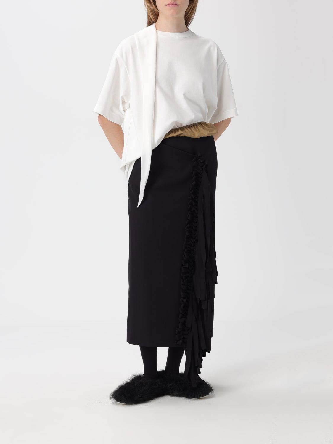 CARVEN T-SHIRT: T-shirt femme Carven, Blanc - Img 2