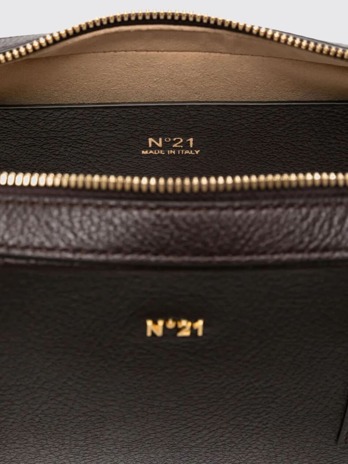 N° 21 SHOULDER BAG: Shoulder bag woman N° 21, Coffee - Img 4