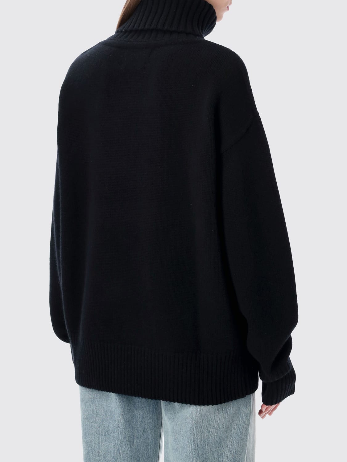 EXTREME CASHMERE 毛衣: 毛衣 男士 Extreme Cashmere, 黑色 - Img 2