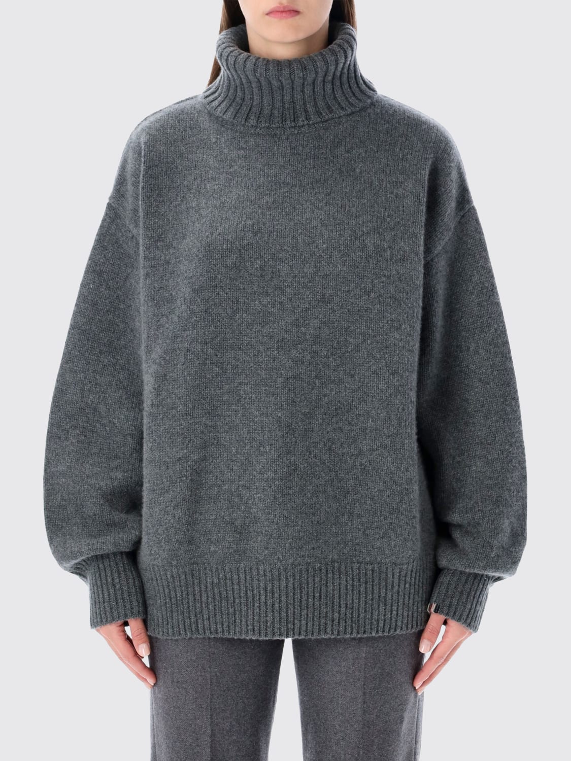 EXTREME CASHMERE SWEATER: Sweater men Extreme Cashmere, Grey - Img 1