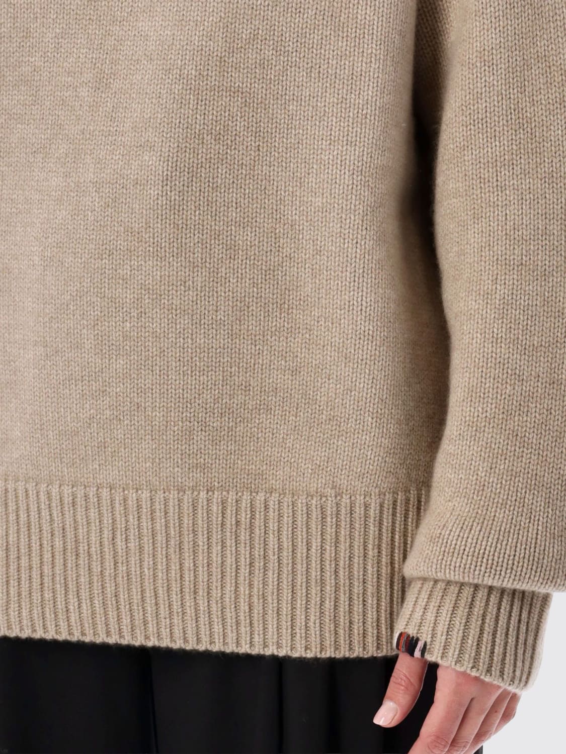 EXTREME CASHMERE SWEATER: Sweater men Extreme Cashmere, Beige - Img 3