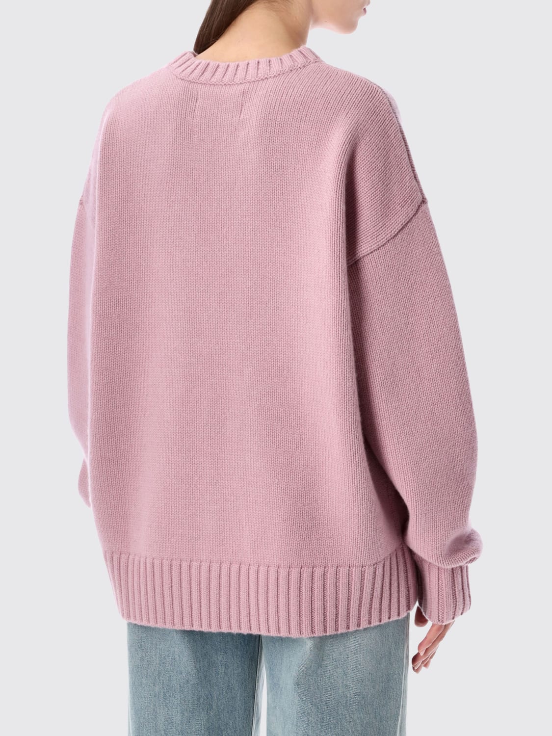 EXTREME CASHMERE SWEATER: Sweater men Extreme Cashmere, Pink - Img 2