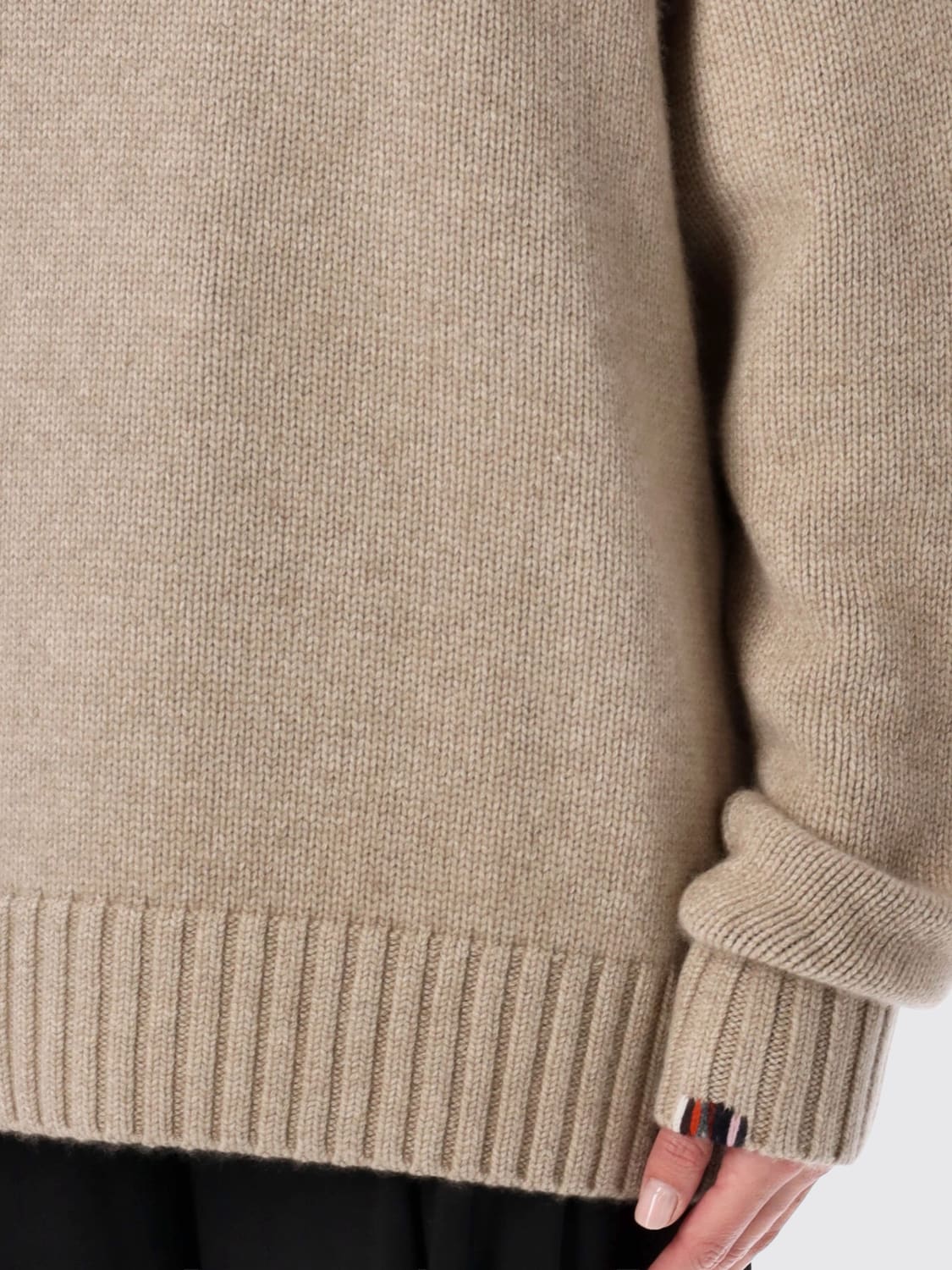 EXTREME CASHMERE MAGLIA: Maglia in cashmere Extreme Cashmere, Beige - Img 3