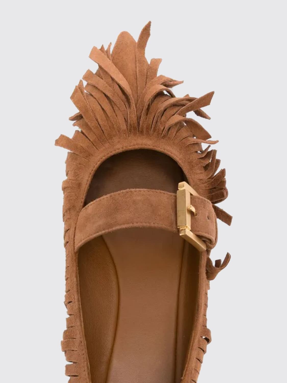 N° 21 MANOLETINAS: Zapatos mujer N° 21, Marrón - Img 4