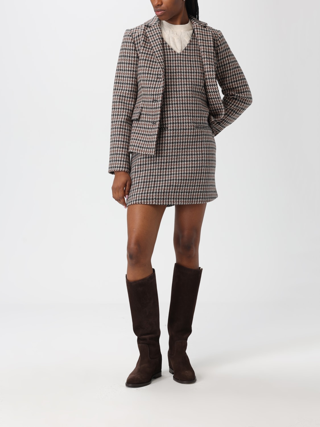 TOMMY HILFIGER DRESS: Dress woman Tommy Hilfiger, Brown - Img 2