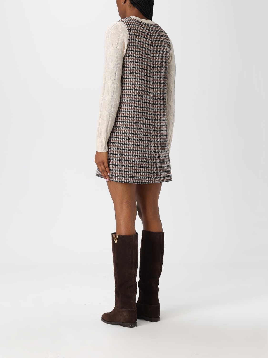 TOMMY HILFIGER DRESS: Dress woman Tommy Hilfiger, Brown - Img 3