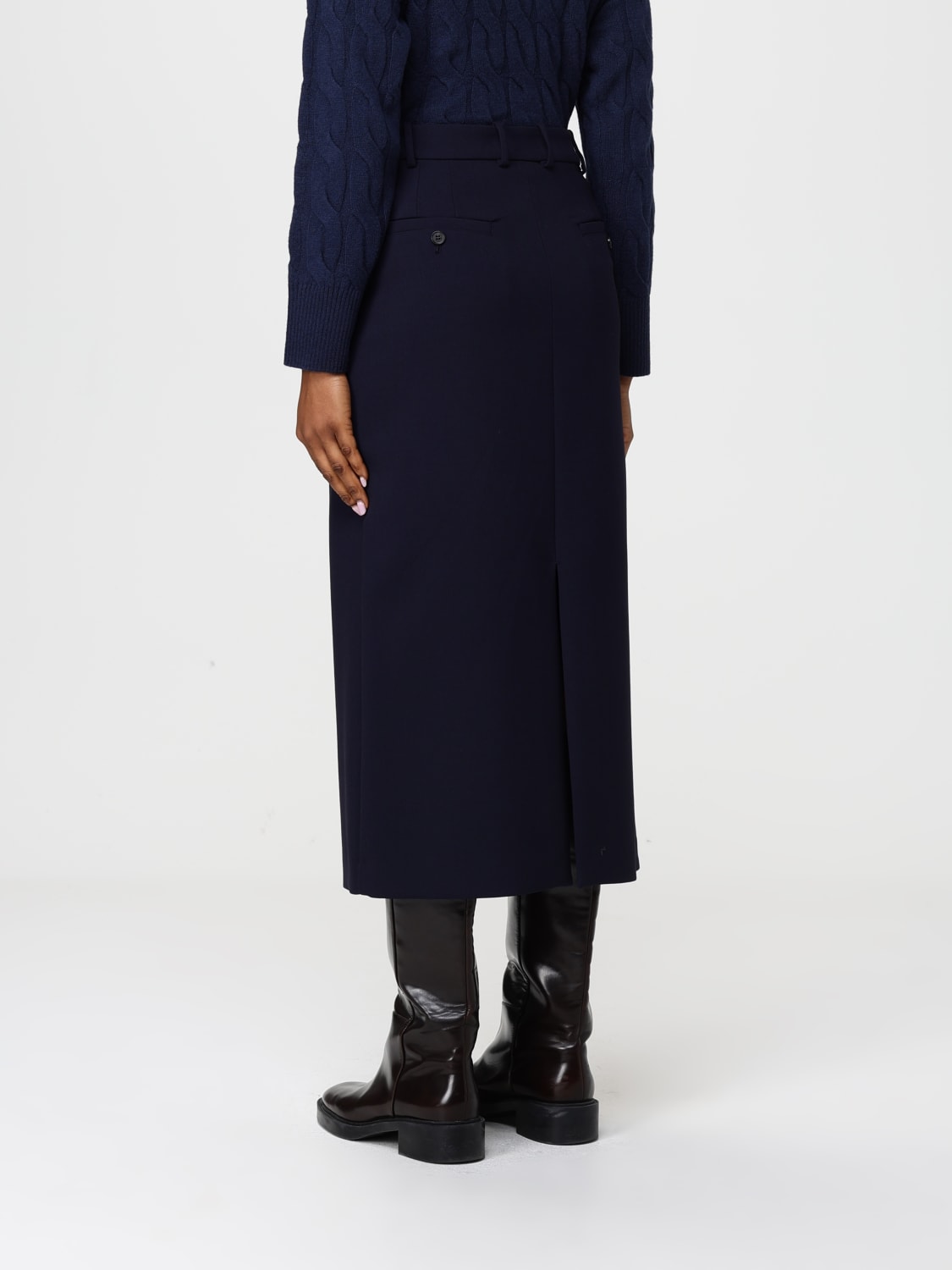 TOMMY HILFIGER SKIRT: Skirt woman Tommy Hilfiger, Blue - Img 3