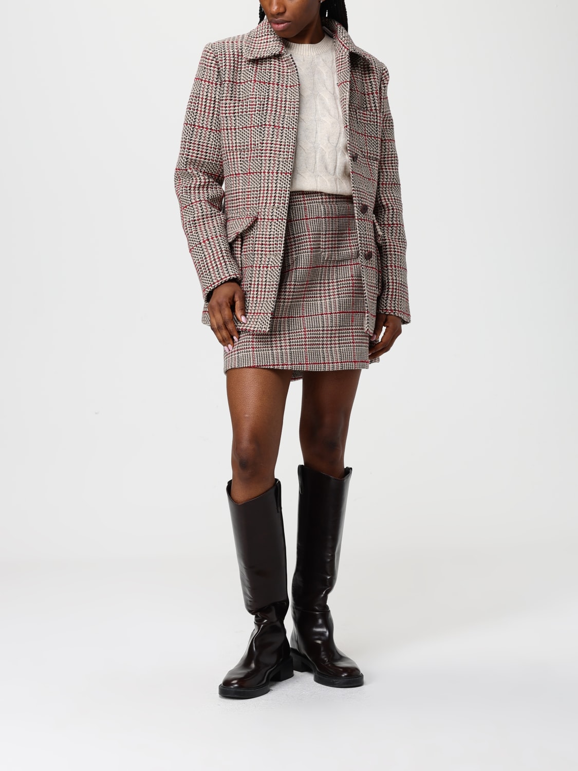 TOMMY HILFIGER 半身裙: 半身裙 女士 Tommy Hilfiger, 印花/多色 - Img 2