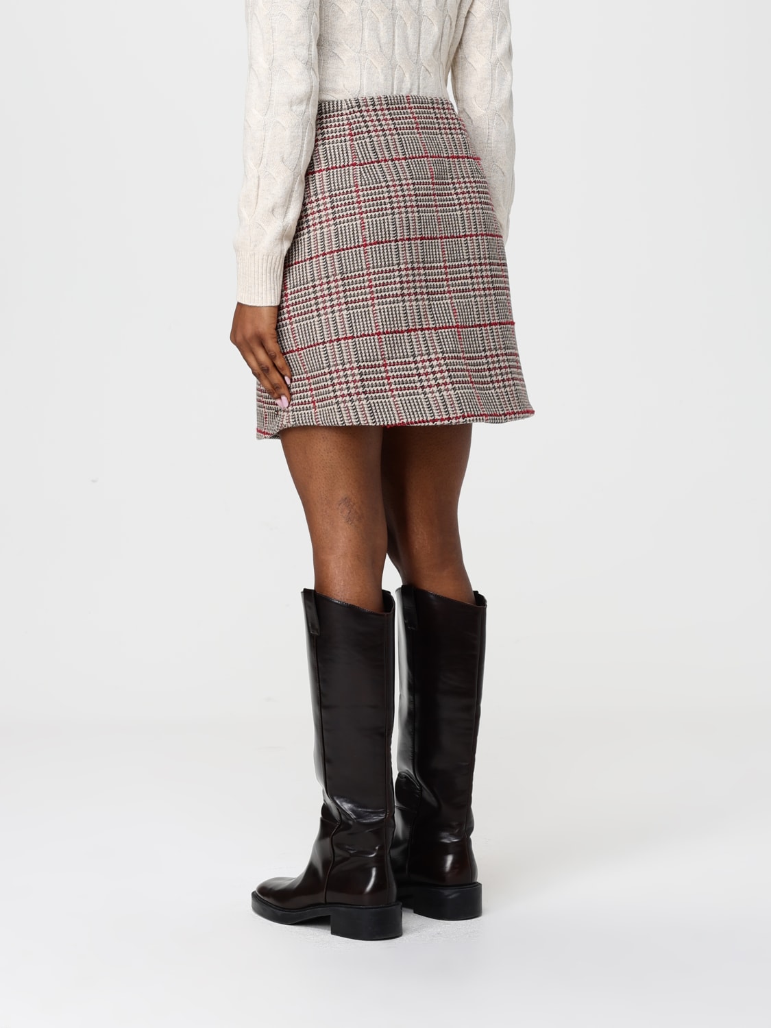 TOMMY HILFIGER 半身裙: 半身裙 女士 Tommy Hilfiger, 印花/多色 - Img 3