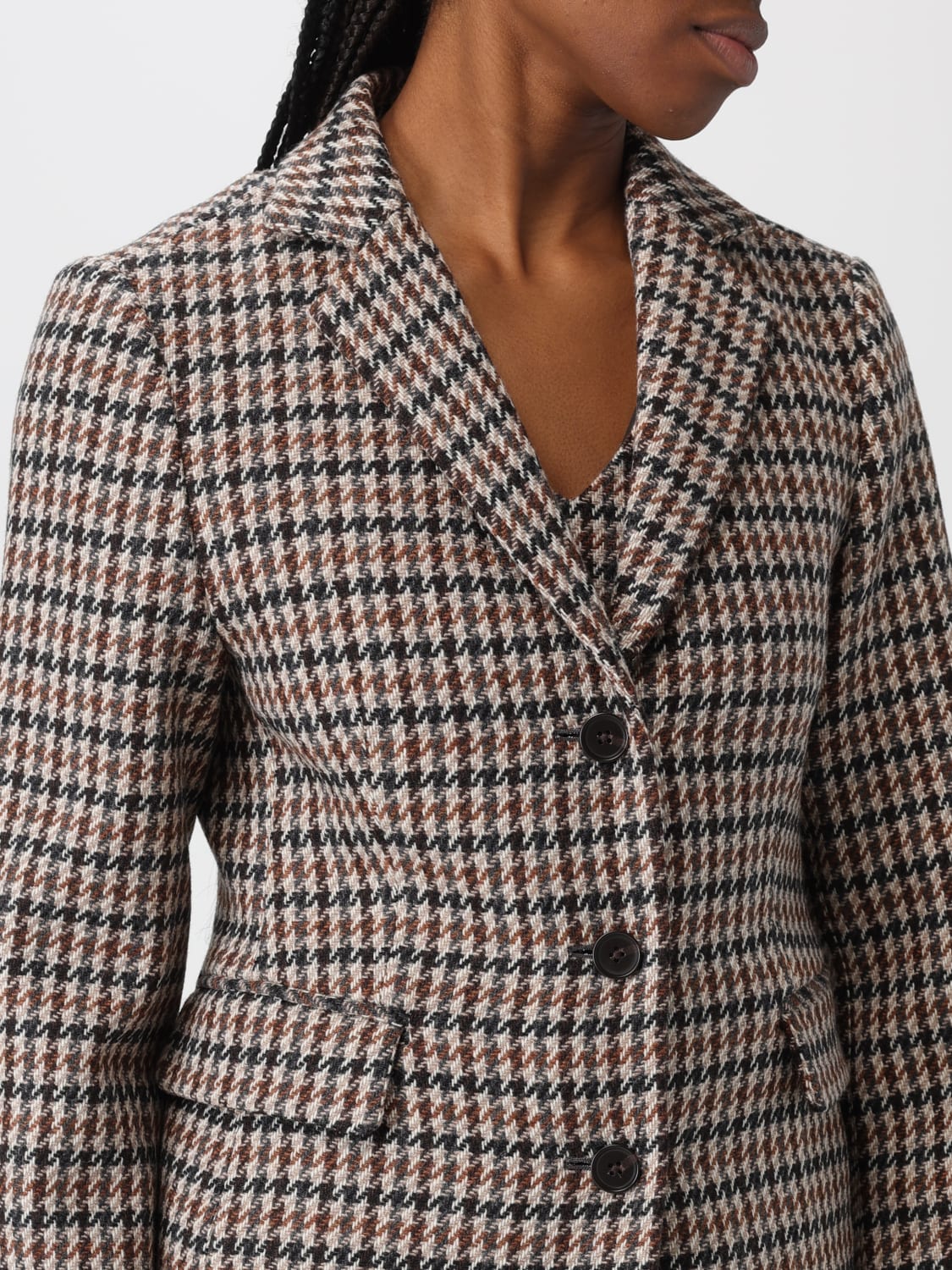 TOMMY HILFIGER JACKET: Jacket woman Tommy Hilfiger, Brown - Img 5