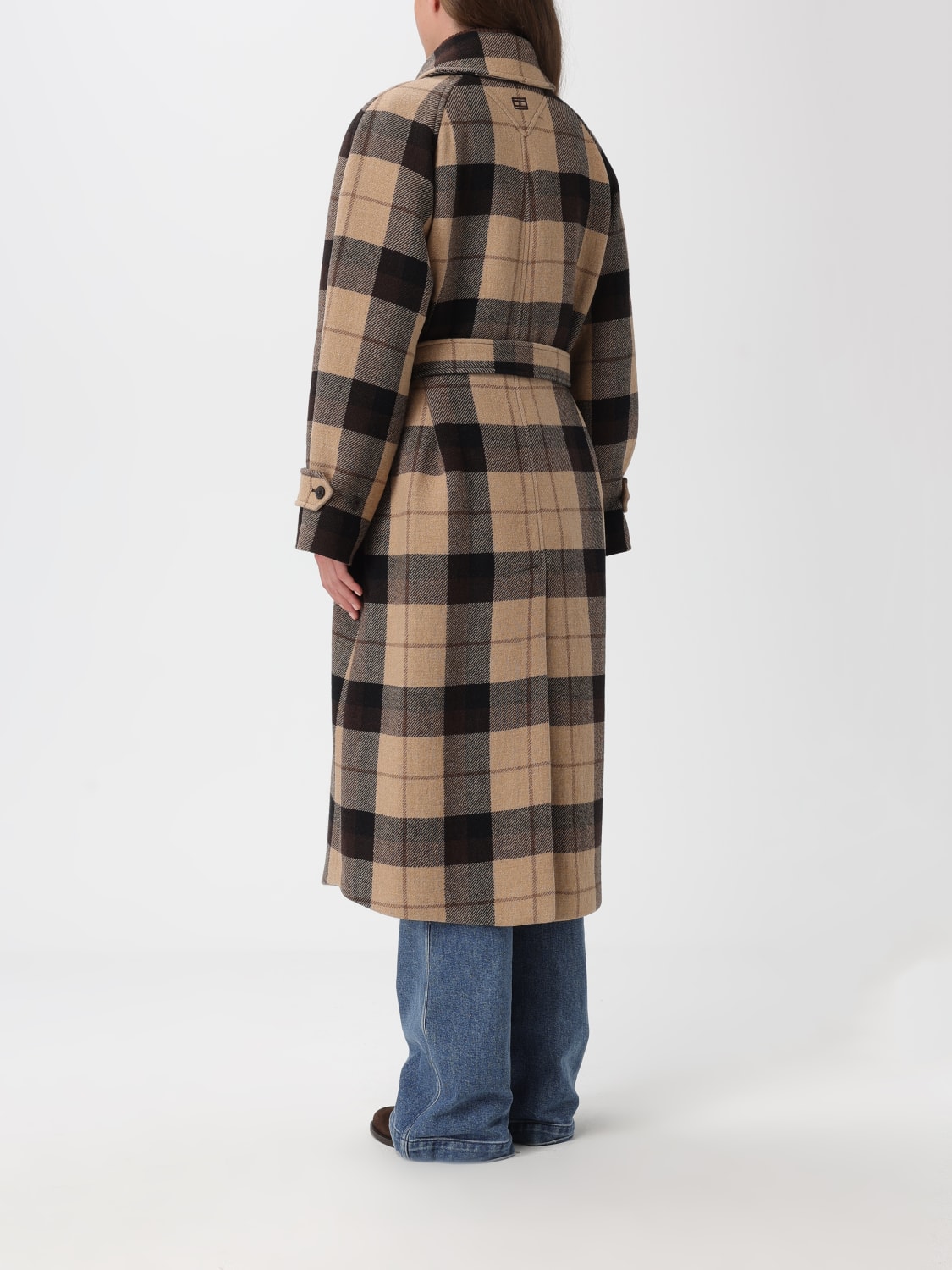 TOMMY HILFIGER MANTEAU: Manteau femme Tommy Hilfiger, Marron - Img 2