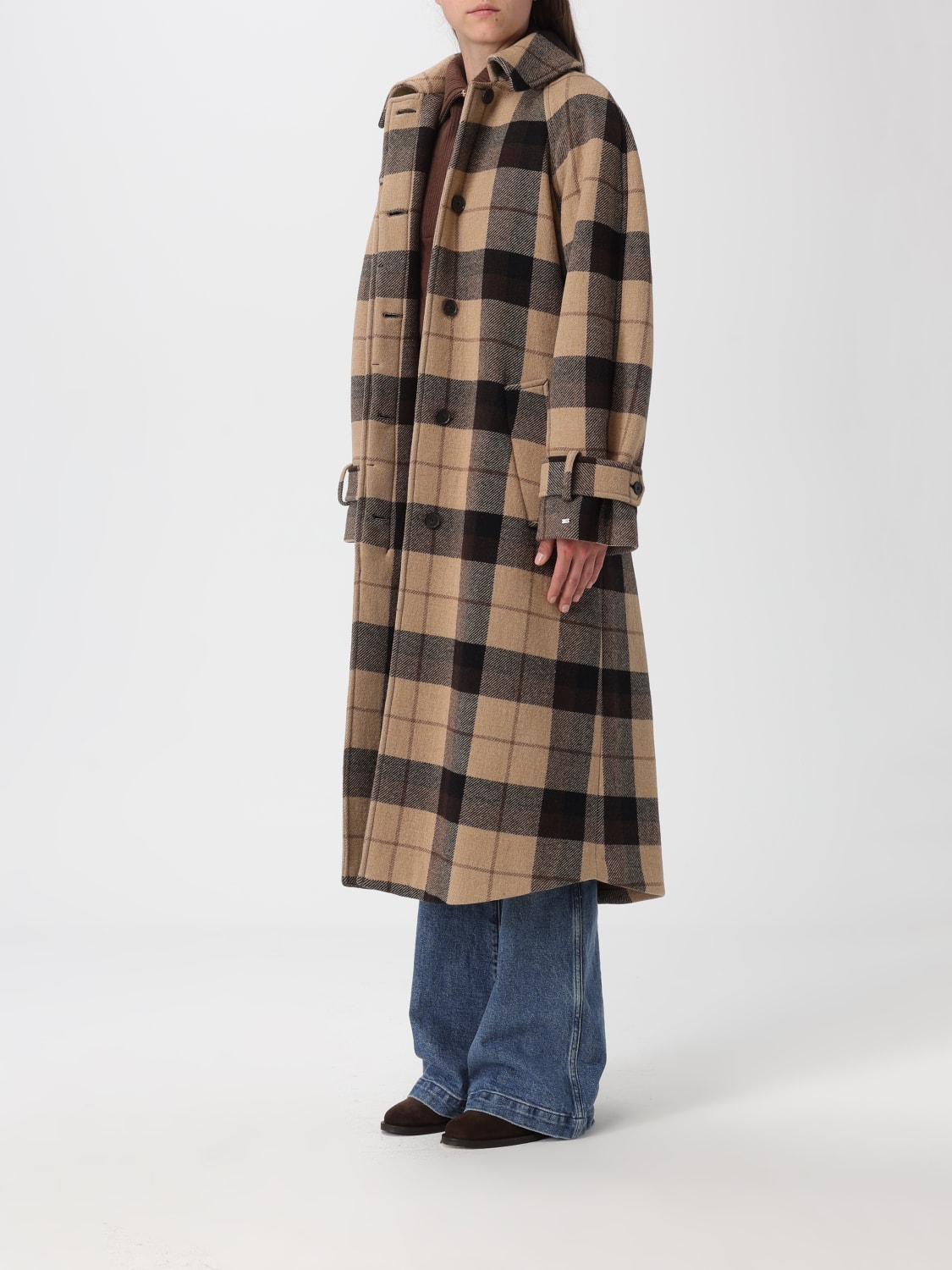 TOMMY HILFIGER MANTEAU: Manteau femme Tommy Hilfiger, Marron - Img 3