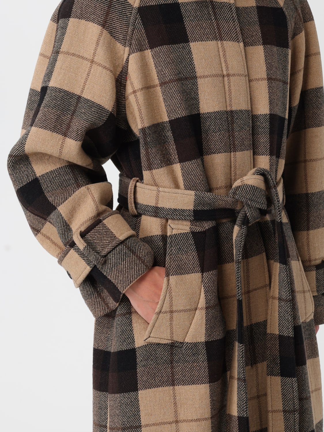 TOMMY HILFIGER MANTEAU: Manteau femme Tommy Hilfiger, Marron - Img 4