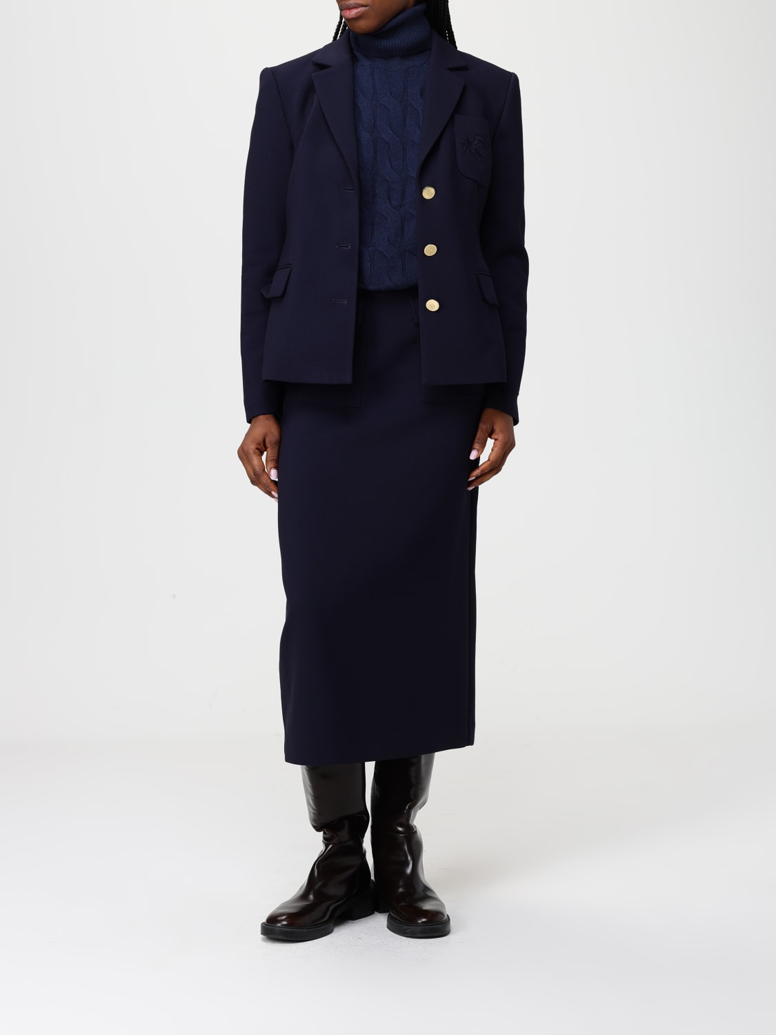 TOMMY HILFIGER ジャケット: ジャケット レディース Tommy Hilfiger, ブルー - Img 2