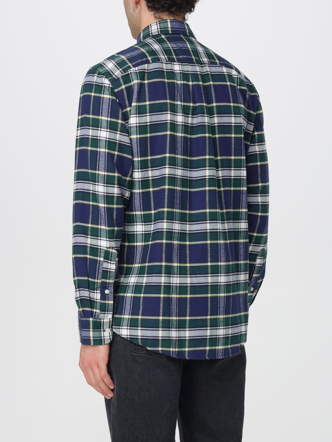 TOMMY HILFIGER SHIRT: Shirt men Tommy Hilfiger, Green - Img 2