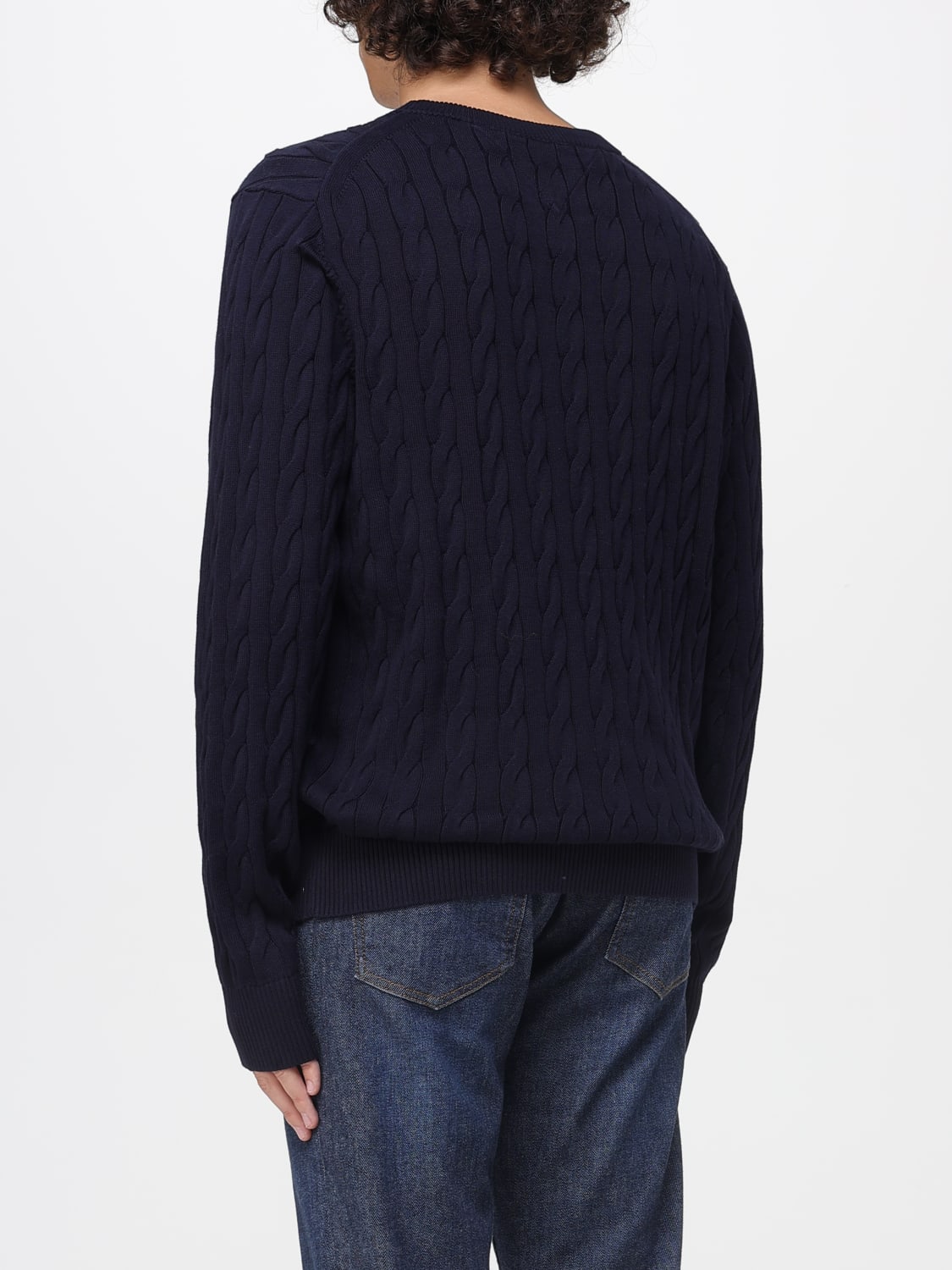 TOMMY HILFIGER SWEATER: Sweater men Tommy Hilfiger, Blue - Img 2