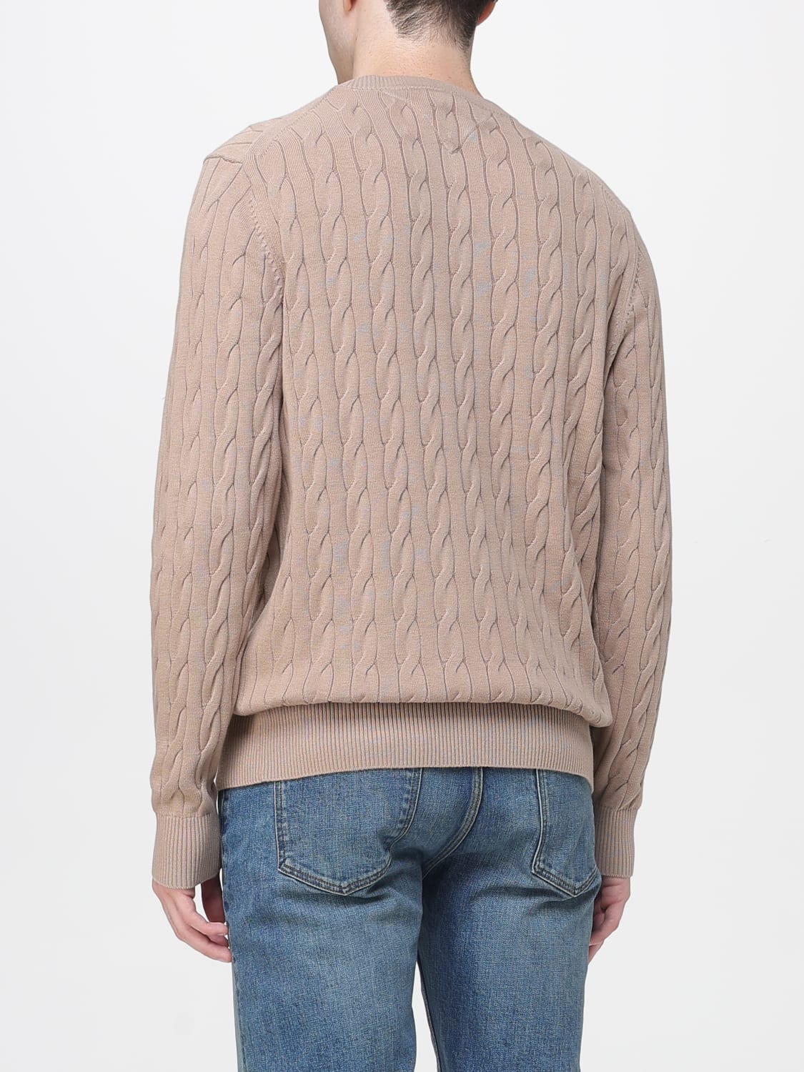TOMMY HILFIGER SWEATER: Sweater men Tommy Hilfiger, Beige - Img 2