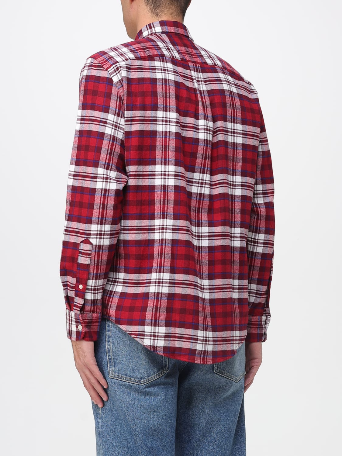 TOMMY HILFIGER SHIRT: Shirt men Tommy Hilfiger, Red - Img 2