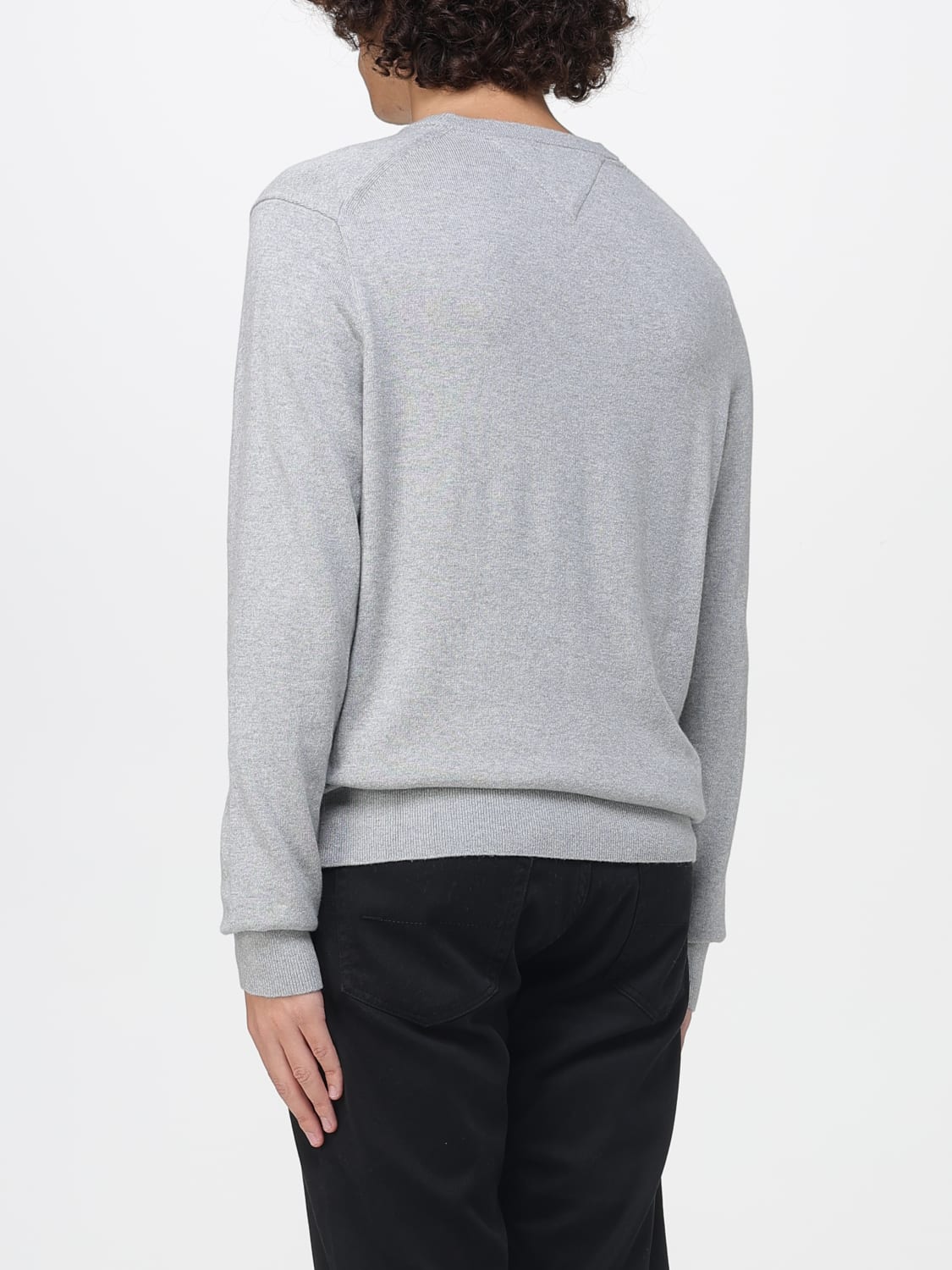 TOMMY HILFIGER SWEATER: Sweater men Tommy Hilfiger, Grey - Img 2