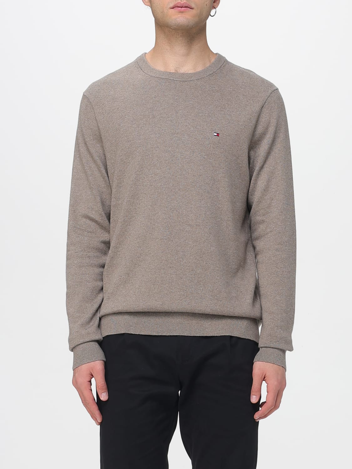 TOMMY HILFIGER SWEATER: Sweater men Tommy Hilfiger, Charcoal - Img 1