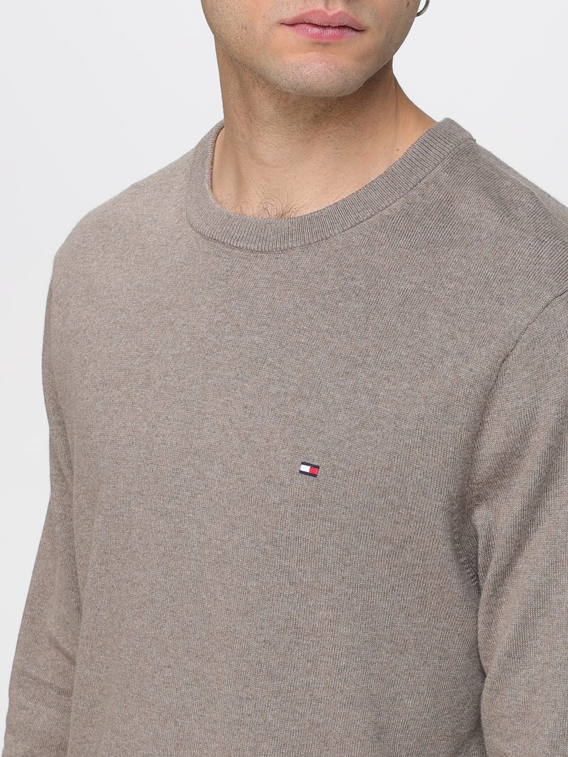 TOMMY HILFIGER SWEATER: Sweater men Tommy Hilfiger, Charcoal - Img 3