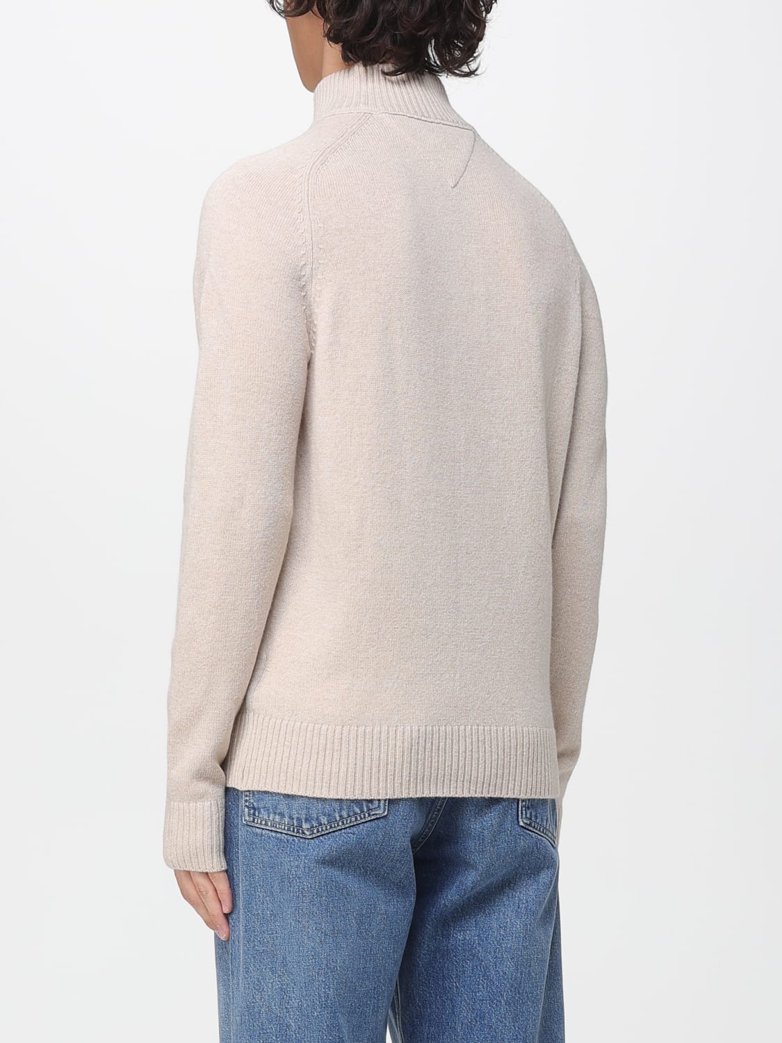 TOMMY HILFIGER SWEATER: Cardigan men Tommy Hilfiger, Beige - Img 2