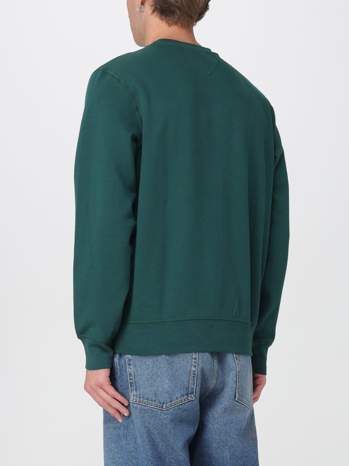 TOMMY HILFIGER SWEATSHIRT: Sweater men Tommy Hilfiger, Green - Img 2