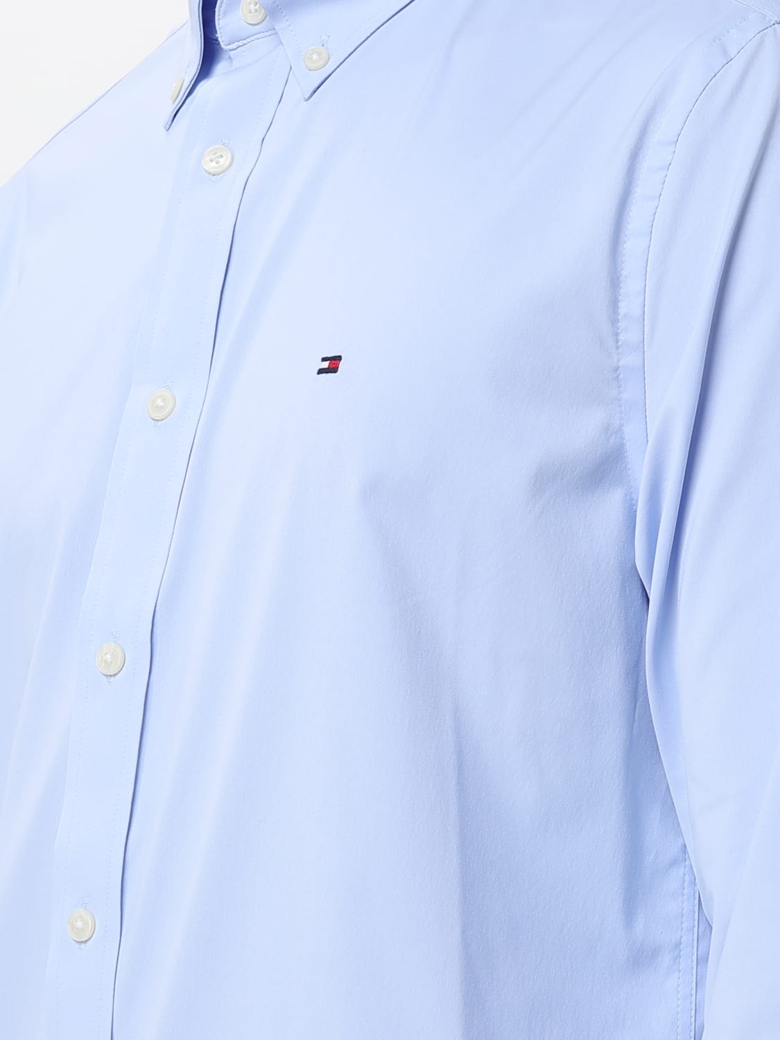 TOMMY HILFIGER CHEMISE: Chemise homme Tommy Hilfiger, Bleu Azur - Img 3