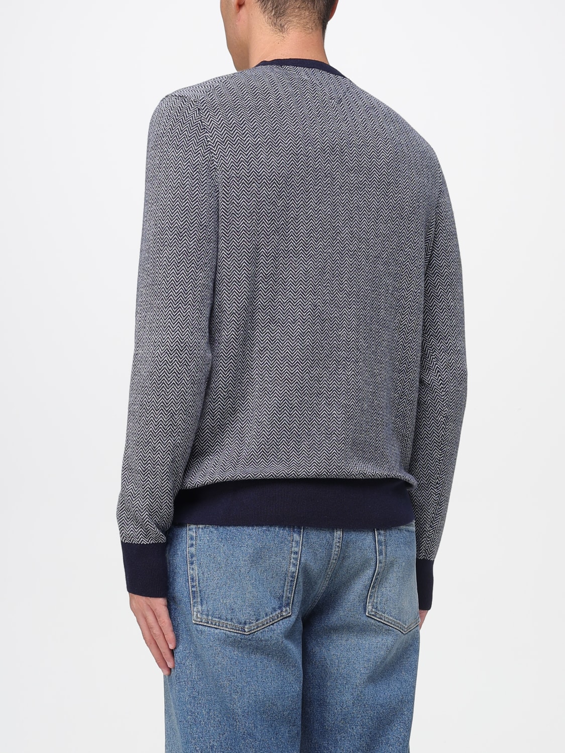 TOMMY HILFIGER PULL: Pull homme Tommy Hilfiger, Bleu - Img 2