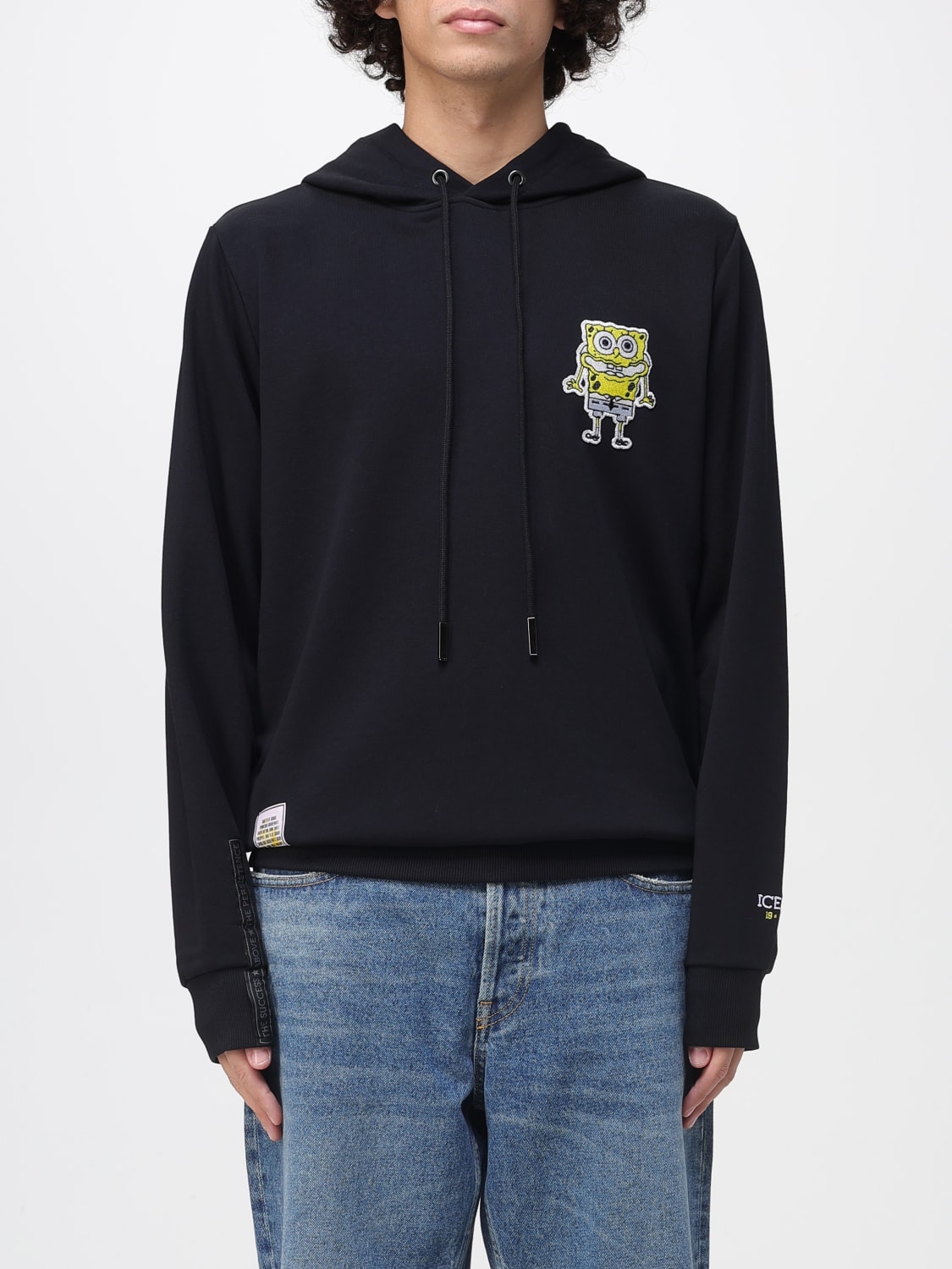 ICEBERG SWEATSHIRT: Pullover herren Iceberg, Schwarz - Img 1