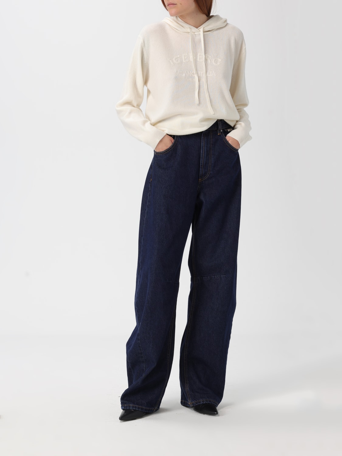 ICEBERG SWEAT-SHIRT: Pull femme Iceberg, Blanc - Img 2