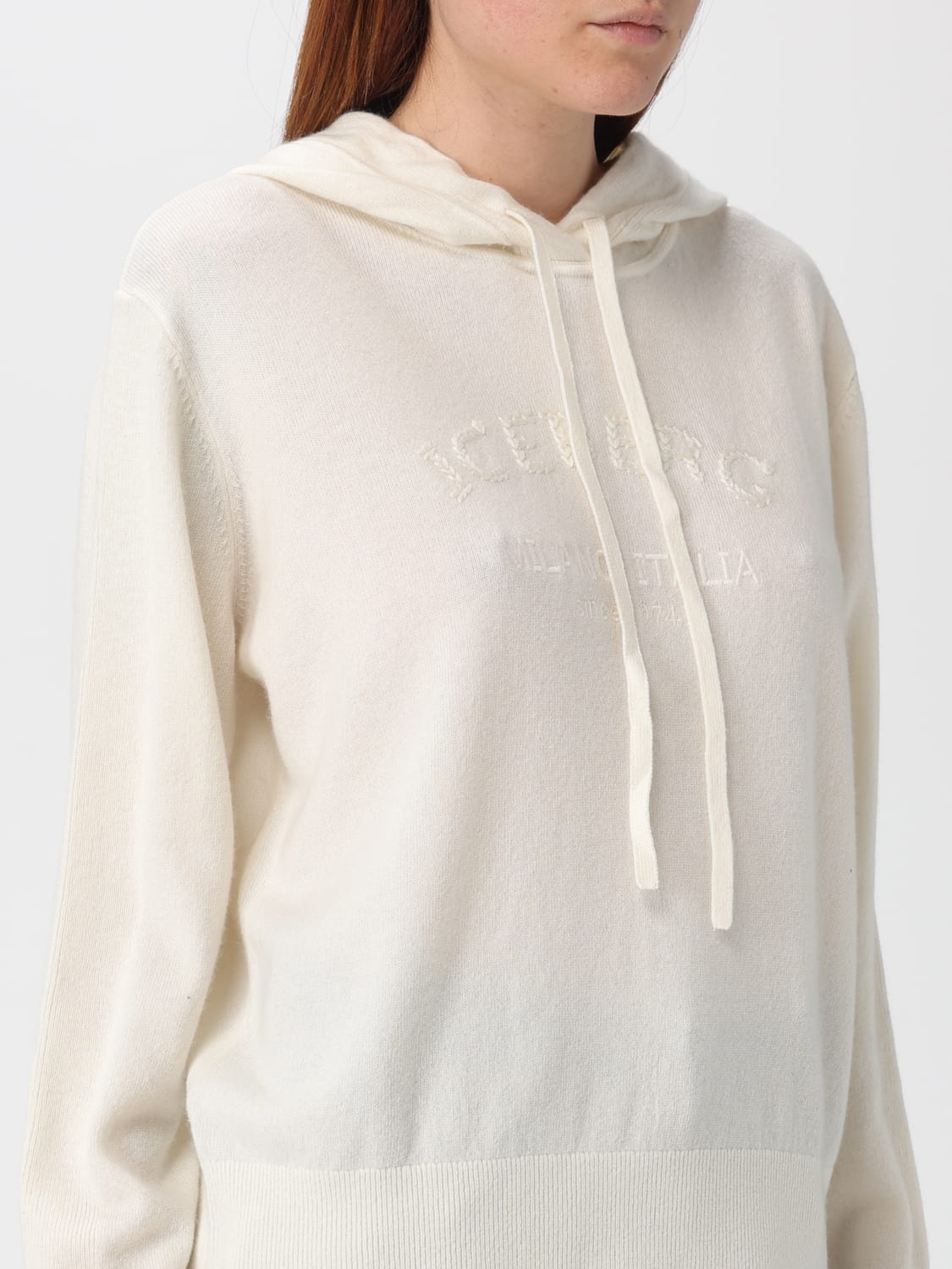 ICEBERG SWEAT-SHIRT: Pull femme Iceberg, Blanc - Img 4