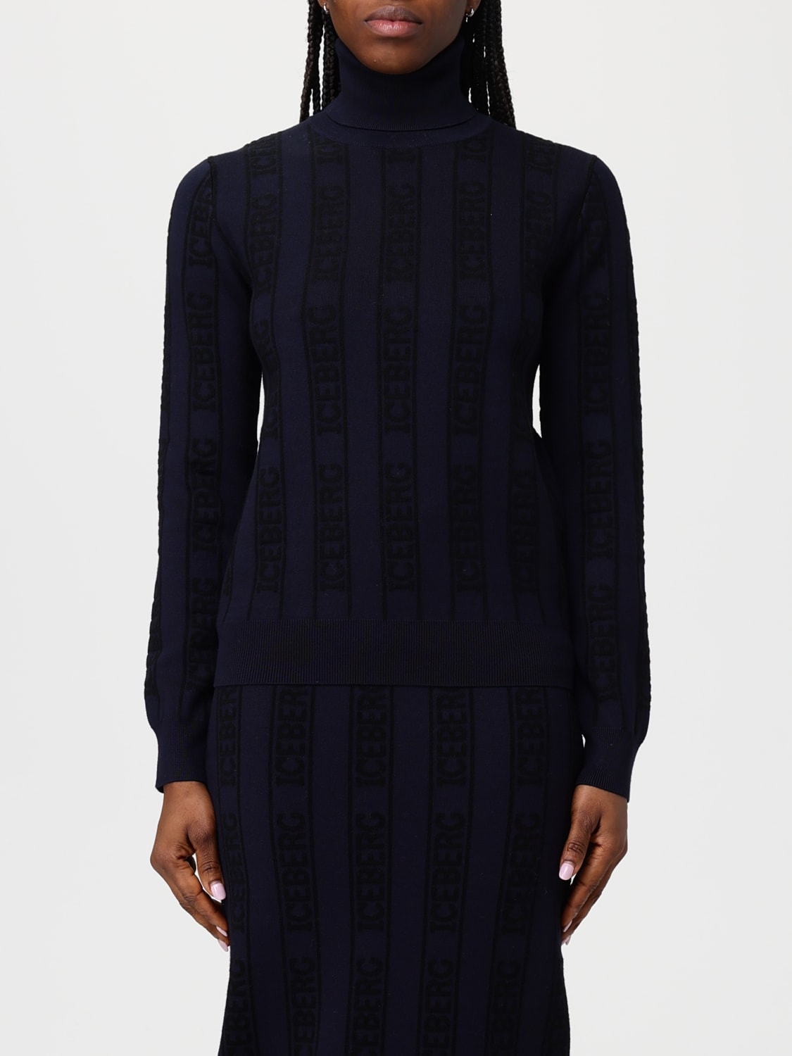 ICEBERG PULLOVER: Pullover damen Iceberg, Blau - Img 1