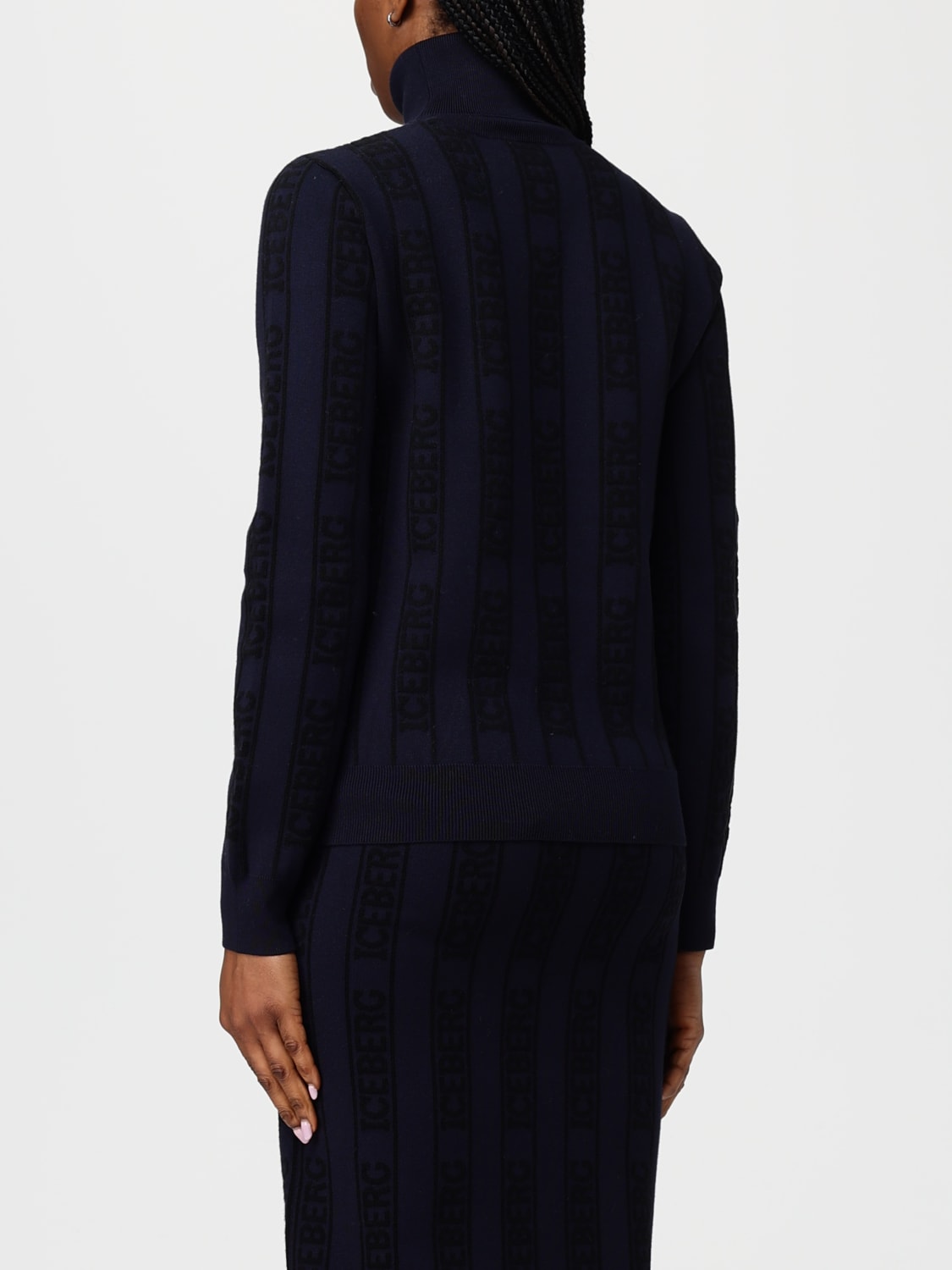 ICEBERG PULLOVER: Pullover damen Iceberg, Blau - Img 3