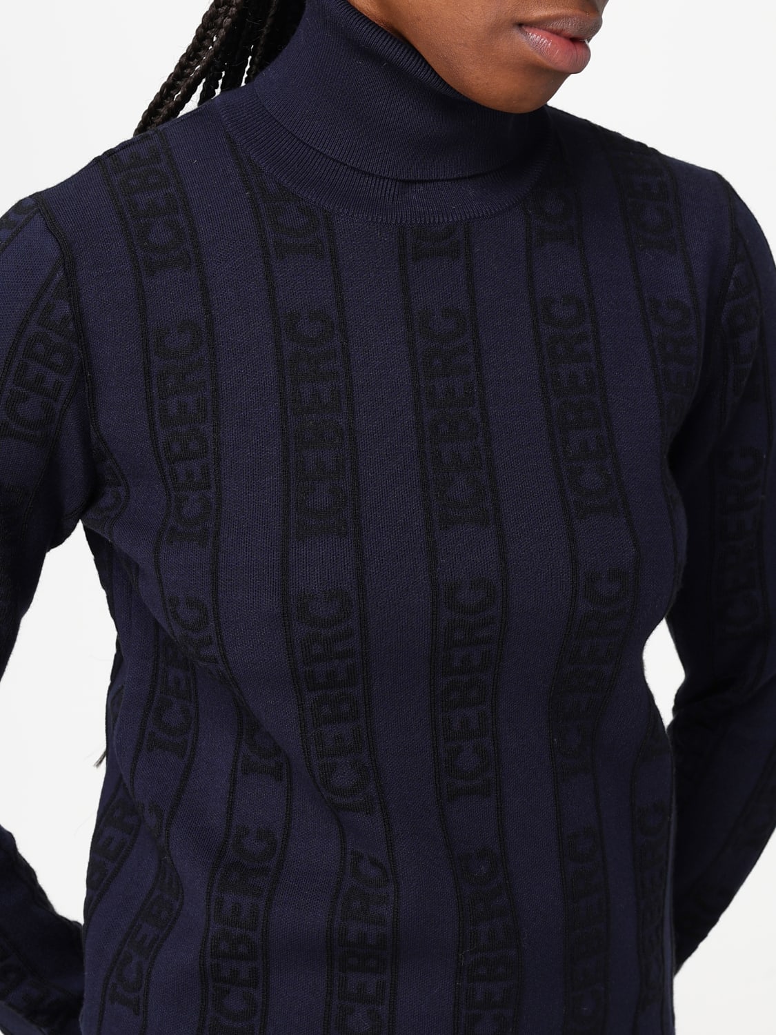 ICEBERG PULLOVER: Pullover damen Iceberg, Blau - Img 4