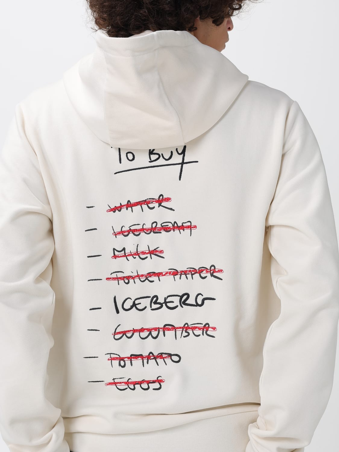 ICEBERG SWEATSHIRT: Pullover herren Iceberg, Cream - Img 3